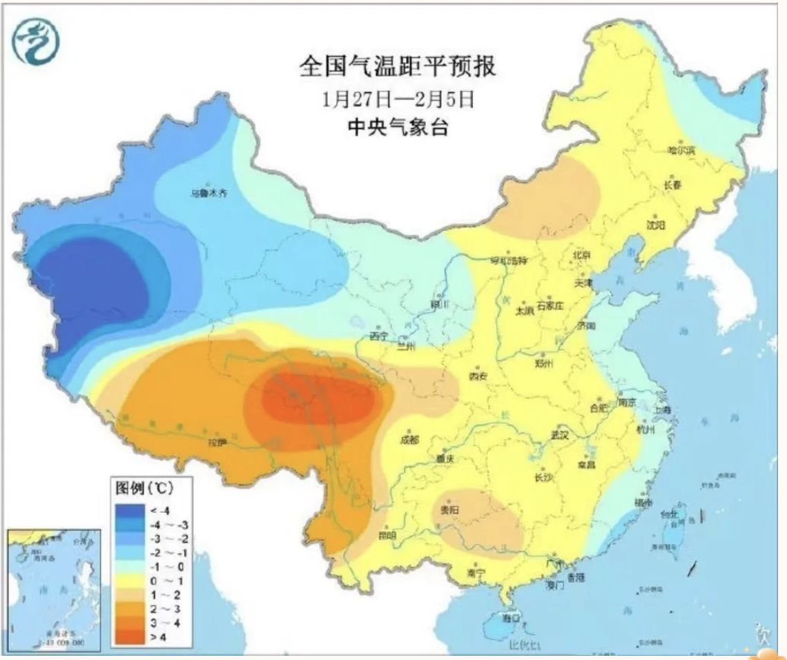 上海兔年开工日冷空气凑热闹，郊区最低零下5℃，但不改全市波动回升大趋势